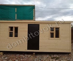 №32 Бытовка строительная с тамбуром и двумя комнатами