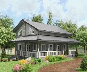 Дом из бруса "Compass"