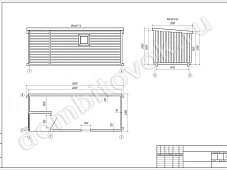 Фото хозблока деревянного крылечком 1х1м