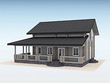 Дом из бруса "Compass"