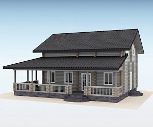 Дом из бруса "Compass"