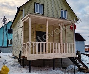 Веранда для бытовки