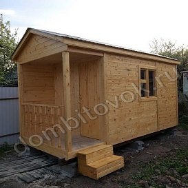 Бытовка с верандой фото