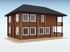 Дом из бруса "Sweet"