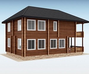 Дом из бруса "Sweet"