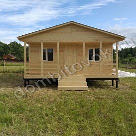 Домик для круглогодичного проживания 6 на 7 фото