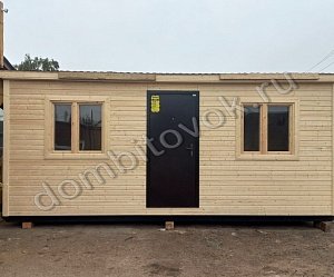 №32 Бытовка строительная с тамбуром и двумя комнатами