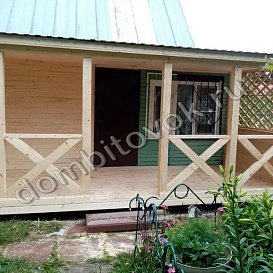 Веранда пристроенная к дому фото