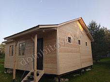 Дачный дом с прихожей, двумя комнатами и кухней фото