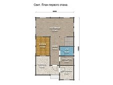 Дом из бруса "Sweet"