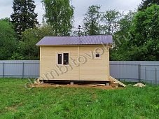 Мини домик с душем и туалетом фото