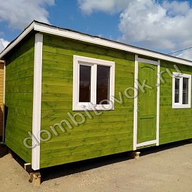 Бытовка распашонка 6х2,3м без перегородок фото