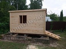 Фото бытовки дачной с двумя хозблоками