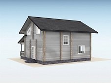 Дом из бруса "Compass"