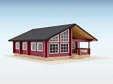 Дом из бруса "Rose"