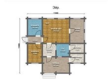 Дом из бруса "Air"