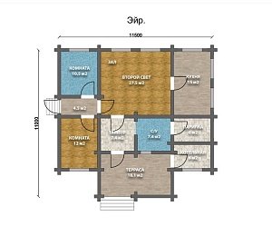 Дом из бруса "Air"