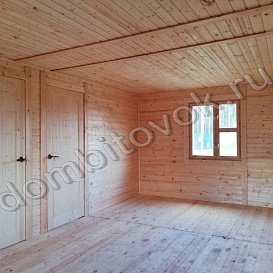 Дом деревянный по индивидуальному проекту