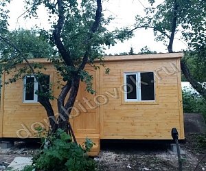 №3 Бытовка дачная распашонка с перегородками (утепленная)