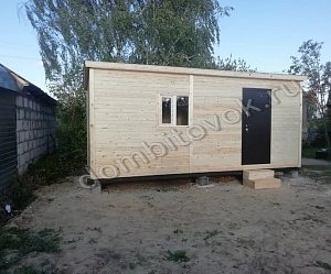 №1 Бытовка дачная стандарт (утепленная)