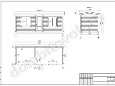 Фото бытовки с двумя комнатами
