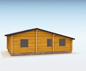 Дом из бруса "Schatz"