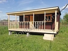 Веранда для бытовки фото