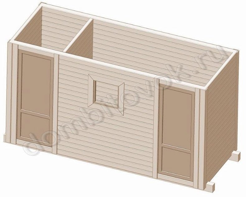 Бытовка с душем и туалетом фото