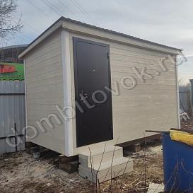 Хозблок на дачу из имитации бруса