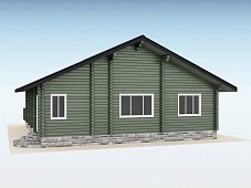 Дом из бруса "Wald"