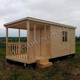 Веранда к бытовке