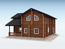 Дом из бруса "Berg"