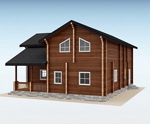 Дом из бруса "Berg"
