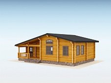 Дом из бруса "Schatz"