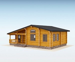 Дом из бруса "Schatz"