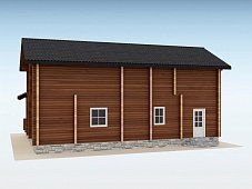 Дом из бруса "Berg"