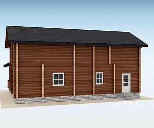 Дом из бруса "Berg"