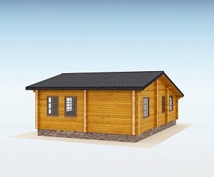 Дом из бруса "Schatz"