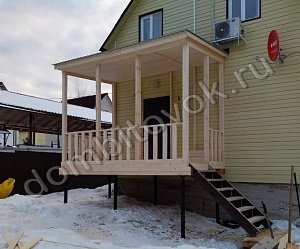 Веранда для бытовки