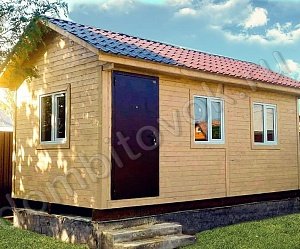 №7 Дачный домик шириной три метра