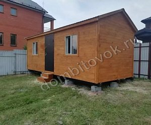 №3 Бытовка дачная распашонка с перегородками (утепленная)