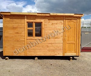 №1 Бытовка дачная стандарт (утепленная)