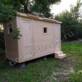 Бытовка с душем и туалетом фото