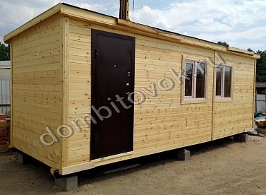 Виды дешевых деревянных бытовок