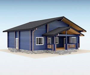 Дом из бруса "Air"