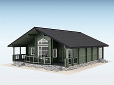 Дом из бруса "Wald"