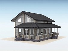 Дом из бруса "Compass"