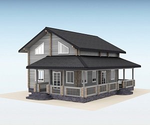 Дом из бруса "Compass"