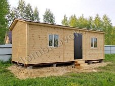 Бытовка дачная утепленная с двумя отдельными помещениями фото