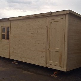 Бытовка дачная двухкомнатная